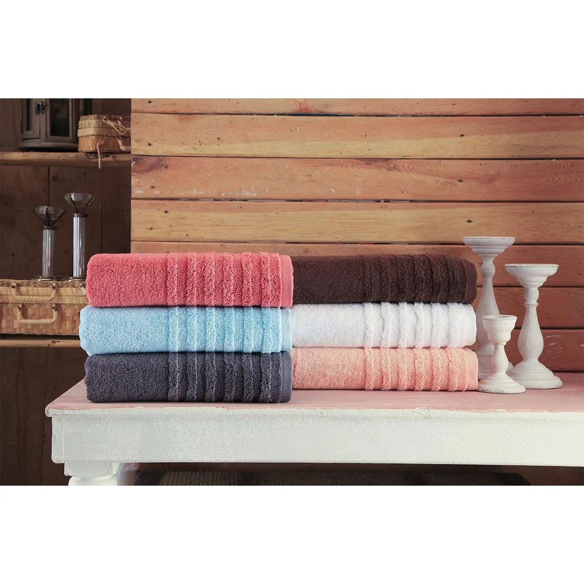 Bath Towels Set - Opulent Collection 3 Pcs