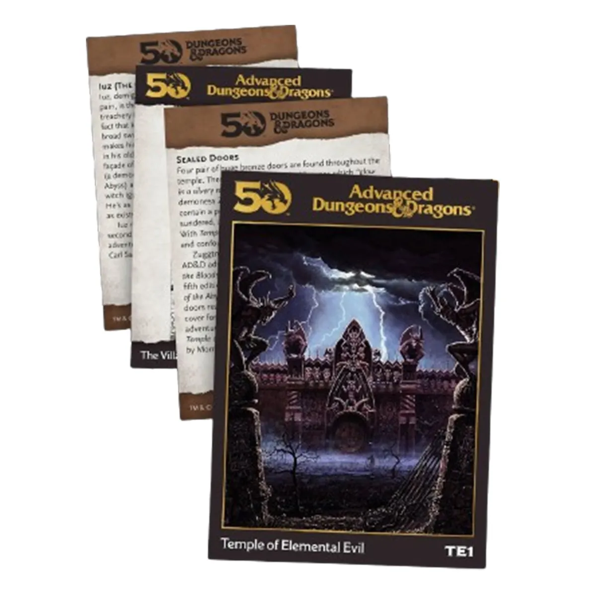 Beadle & Grimm's The Temple of Elemental Evil Dice & Accessories Set D&D 50th Anniversary