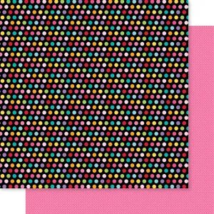 Bella Blvd - Let's Scrapbook! Collection - 12x12 Single Sheets - Color Lover / BB2848
