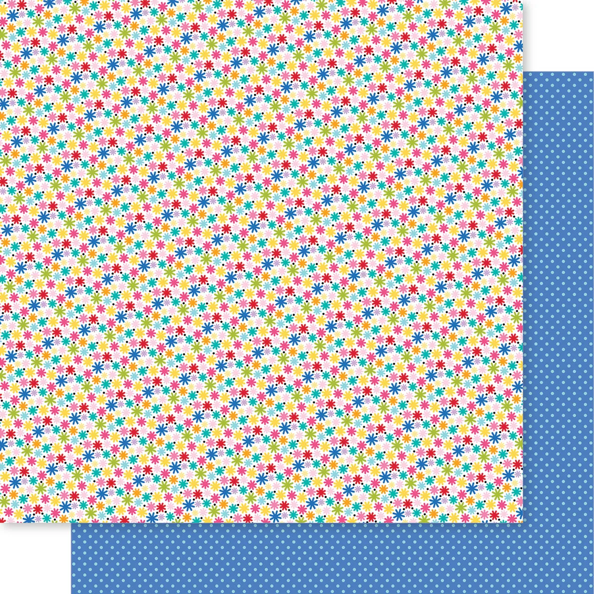 Bella Blvd - Let's Scrapbook! Collection - 12x12 Single Sheets - Paper Party / BB2856