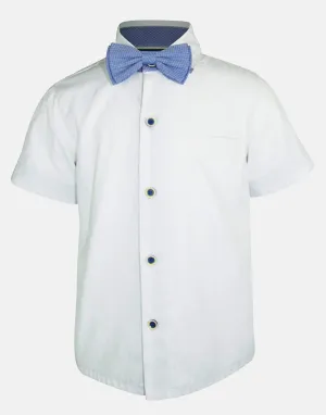 Bertie: White shirt & bowtie