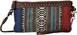 BGN770002497 Crossbody Clutch "Savannah" Woven