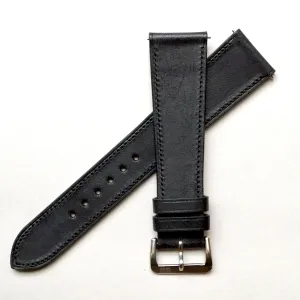 BLACK NOVONAPPA SMOOTH CALF STANDARD STRAP