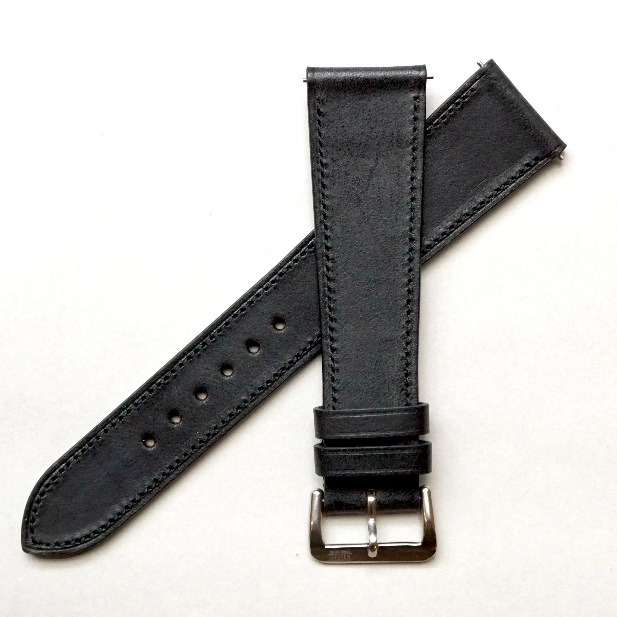 BLACK NOVONAPPA SMOOTH CALF STANDARD STRAP