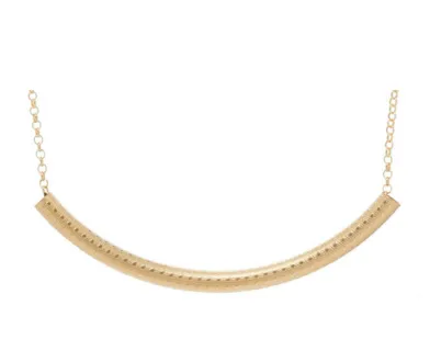 Bliss Bar Textured Necklace
