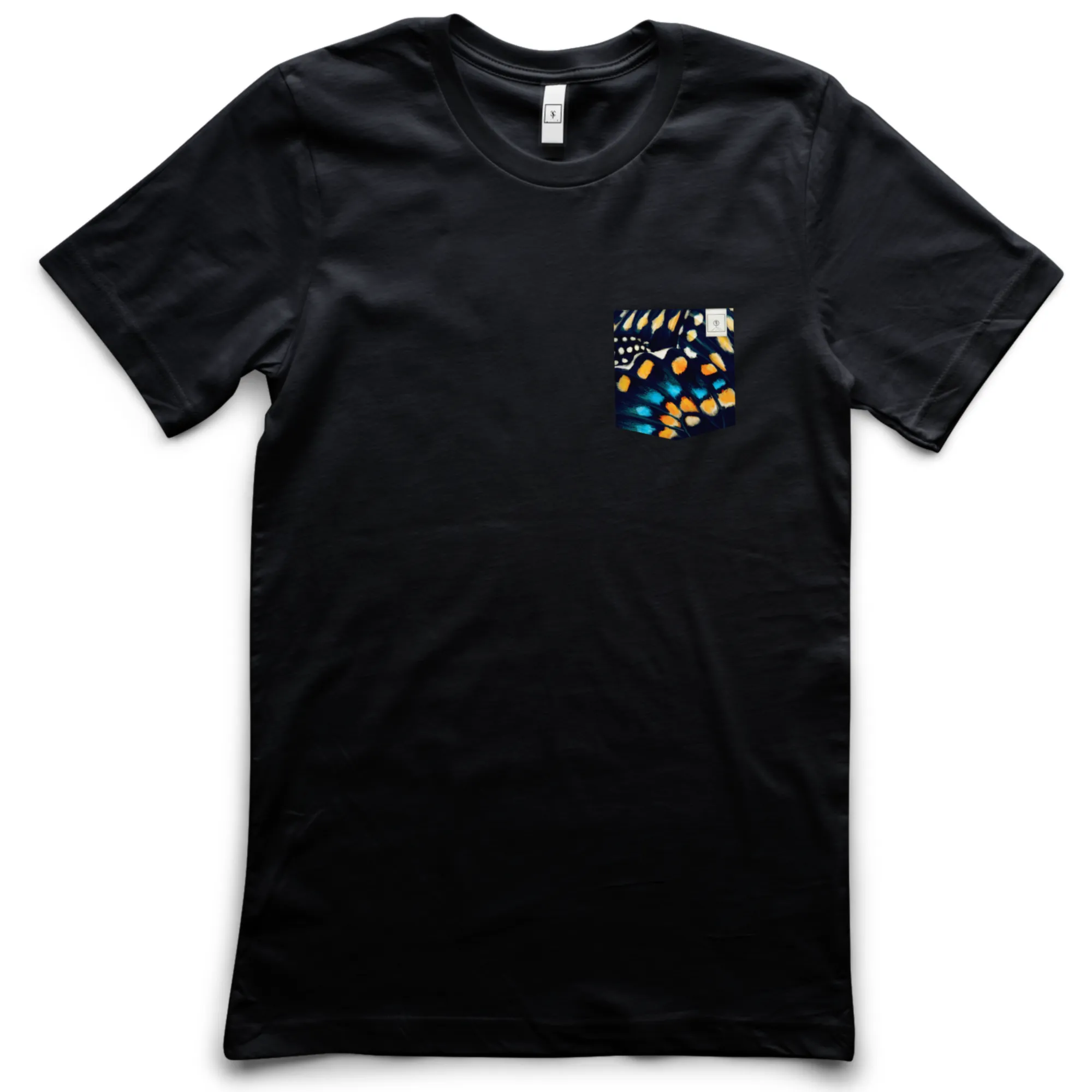 Blue Swallowtail Butterfly Kid's Pocket Tee