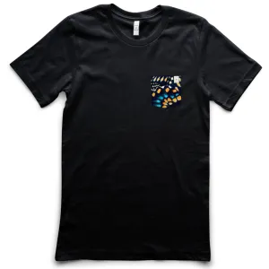Blue Swallowtail Butterfly Kid's Pocket Tee