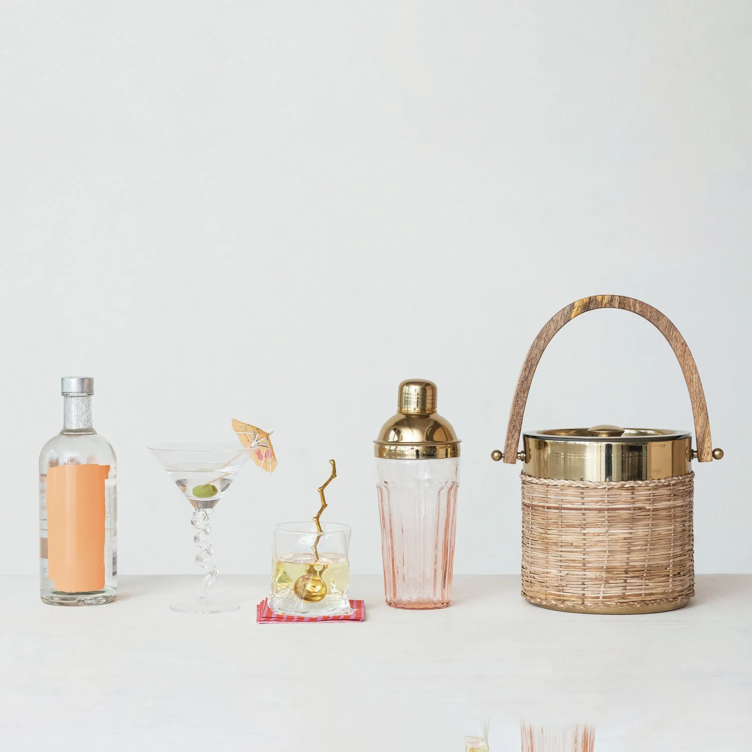 Blush Ombre Cocktail Shaker