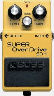 Boss SD-1 Super Overdrive Compact Pedal