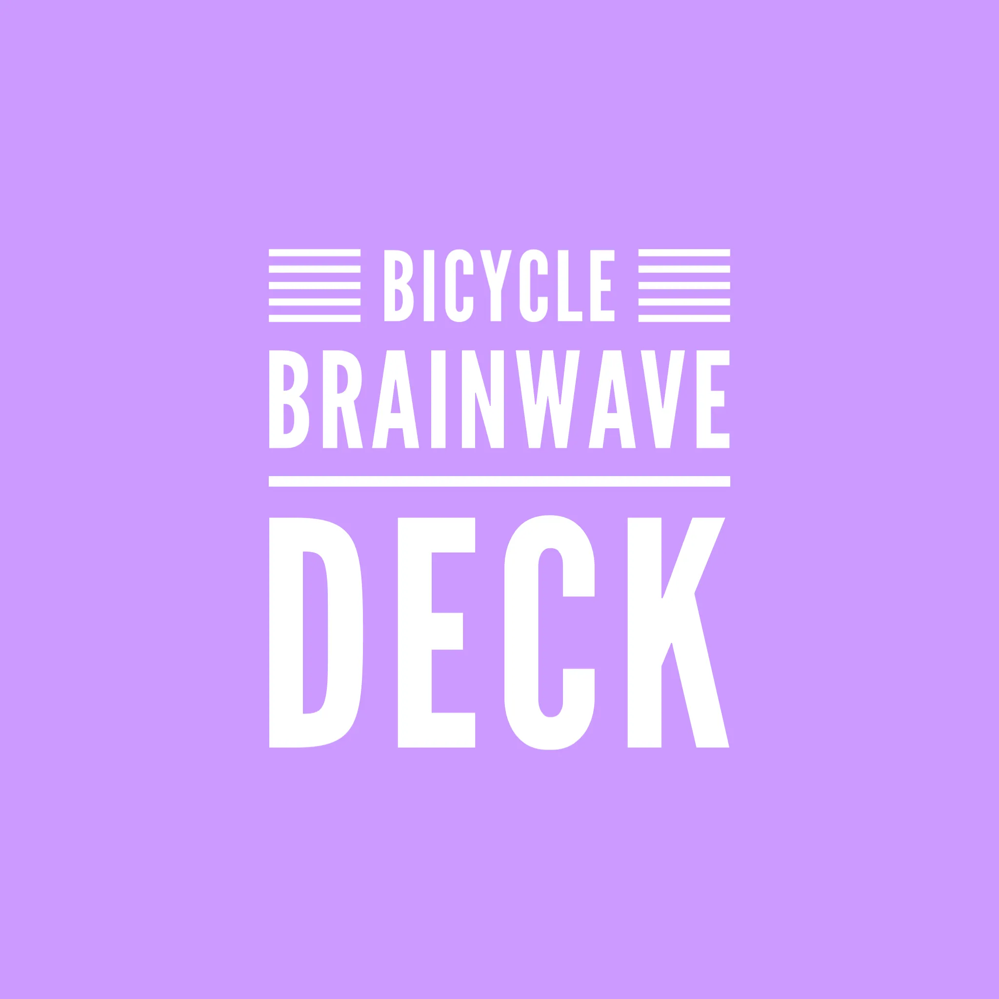 Brainwave Deck - Bicycle Stock