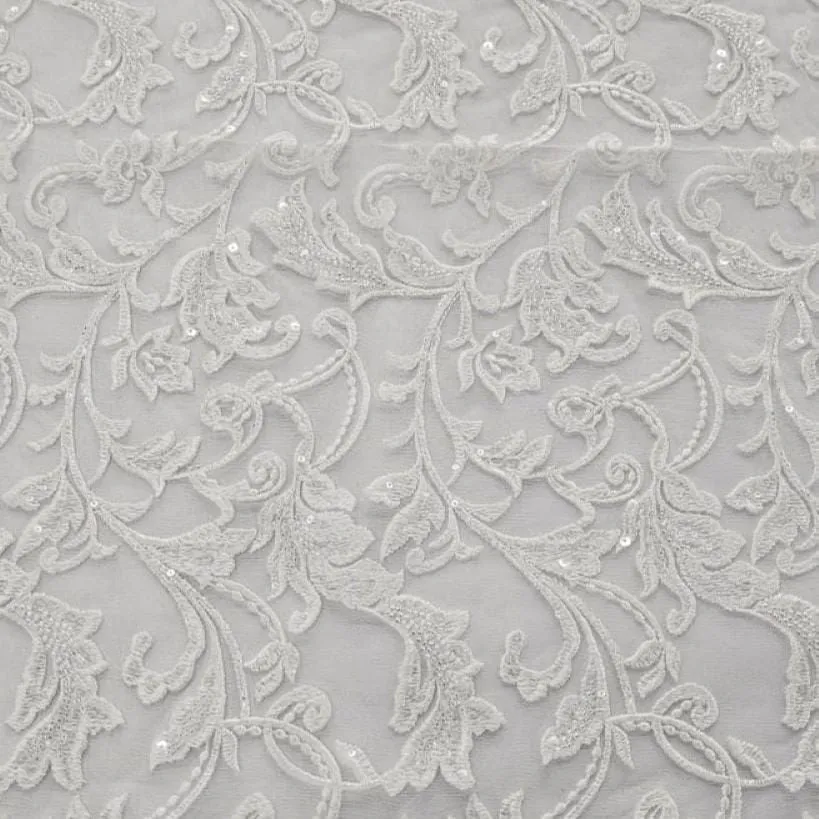 Bridal Lace white SBY125835 130cm