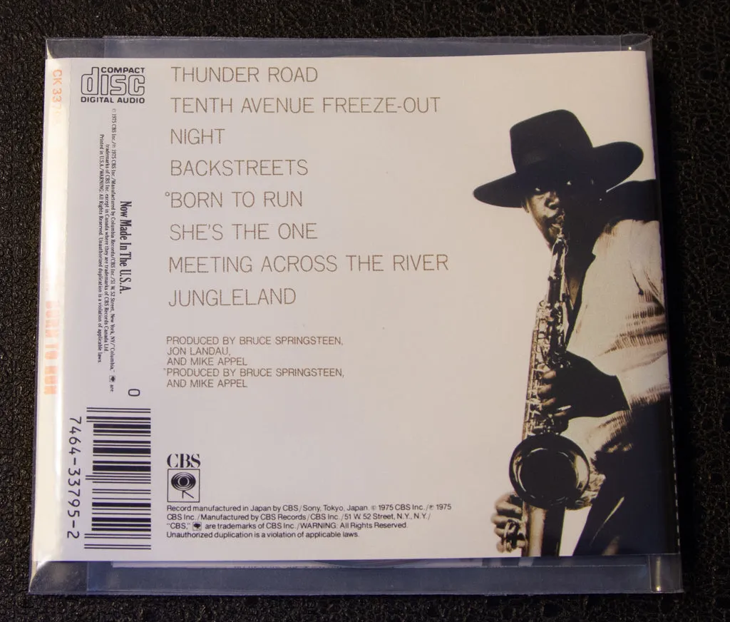 Bruce Springsteen: Born To Run CD