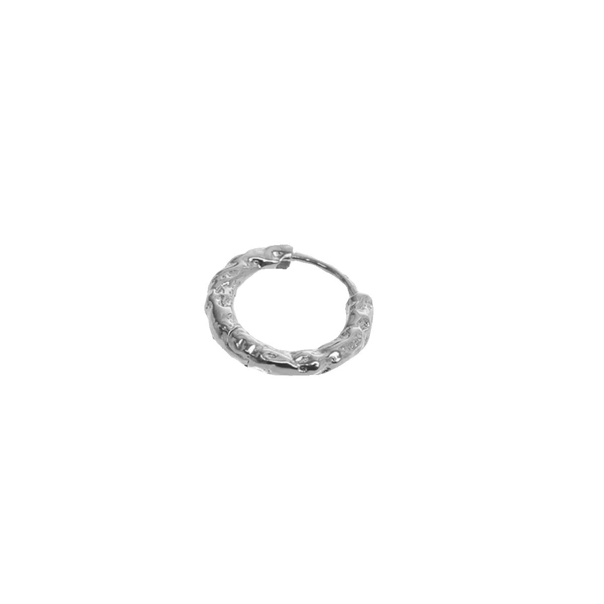 Bumpy Textured Hoop Earrings
