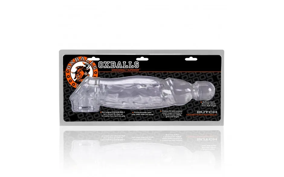 Butch Cock Sheath Clear