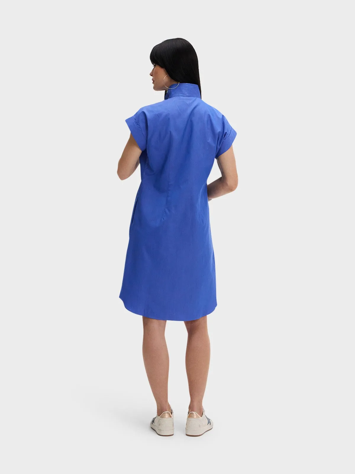 CAP SLEEVE DRESS: BLUE LAGOON (PRE-ORDER)