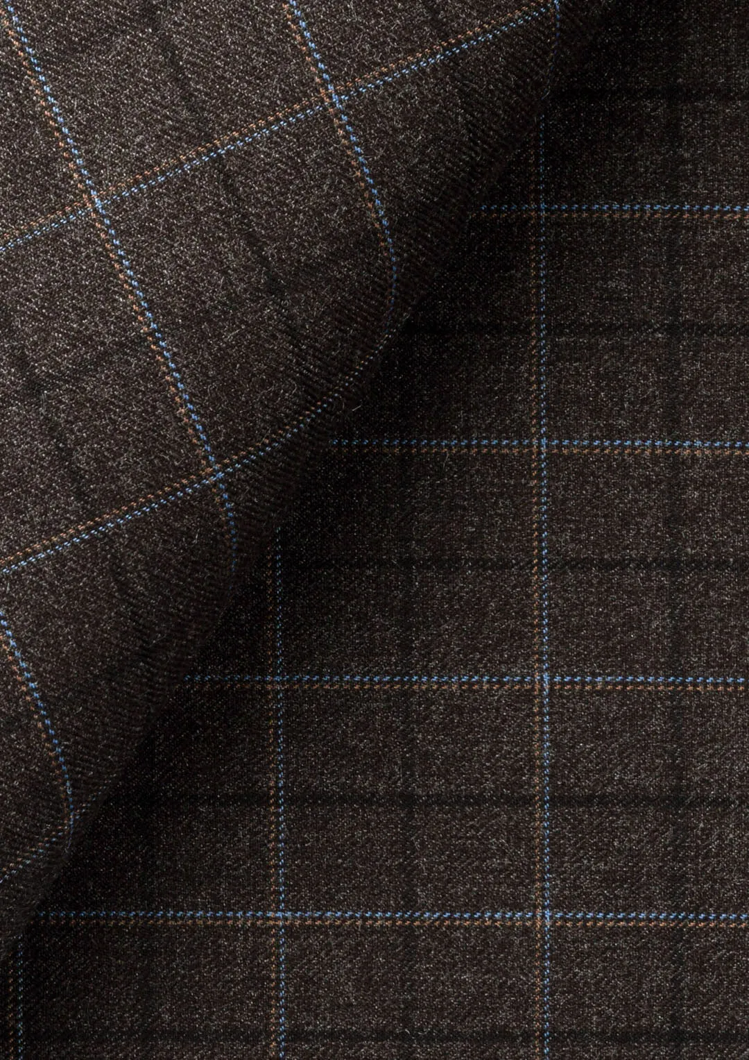 Cedar Brown Flannel Windowpane Pants