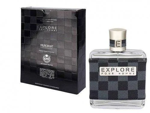 CFS Nuroma Explorer Black Checks Perfume 100ML