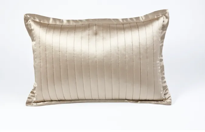 Charmeuse Channel Quilt King Shams - Ann Gish
