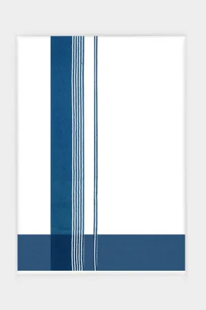 Charming Aabish - Blue Smooth Cotton Double Layered Dhoti With Fancy Borders | Uathayam