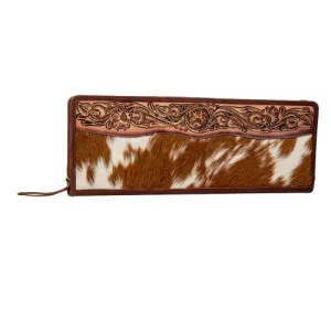 Classic Country Hand Tooled Jewelry Wallet