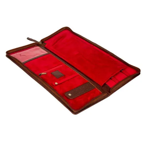 Classic Country Hand Tooled Jewelry Wallet