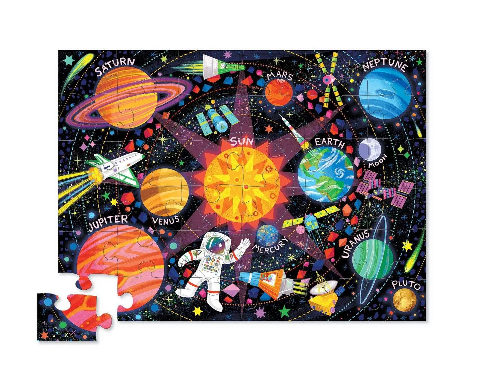 Classic Floor Puzzle 36 Piece - Space Explorer