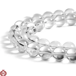 Clear Quartz Beads Smooth Round