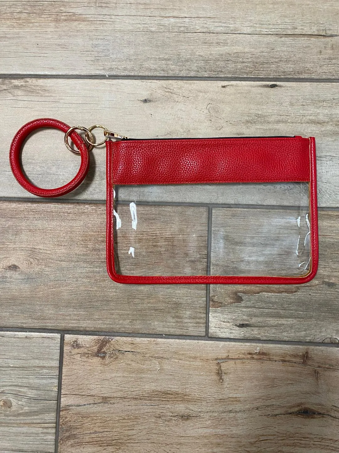 Clear Wristlets