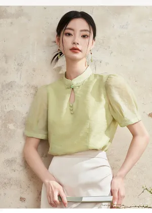 Clementine Exquisite Qipao Cheongsam Top