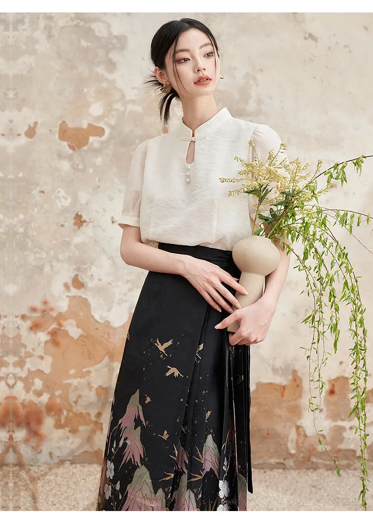 Clementine Exquisite Qipao Cheongsam Top