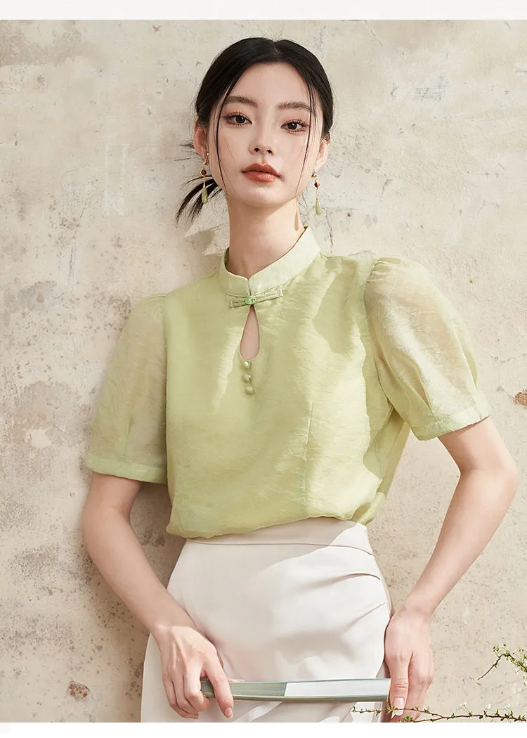 Clementine Exquisite Qipao Cheongsam Top