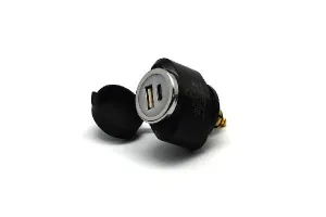 Cliff Top DIN (HELLA) TO 36W PD USB-C   QC 3.0 (MINI)