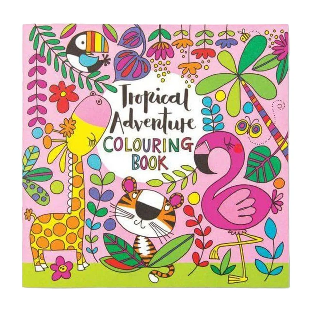 Colouring Book - Tropical Adventure