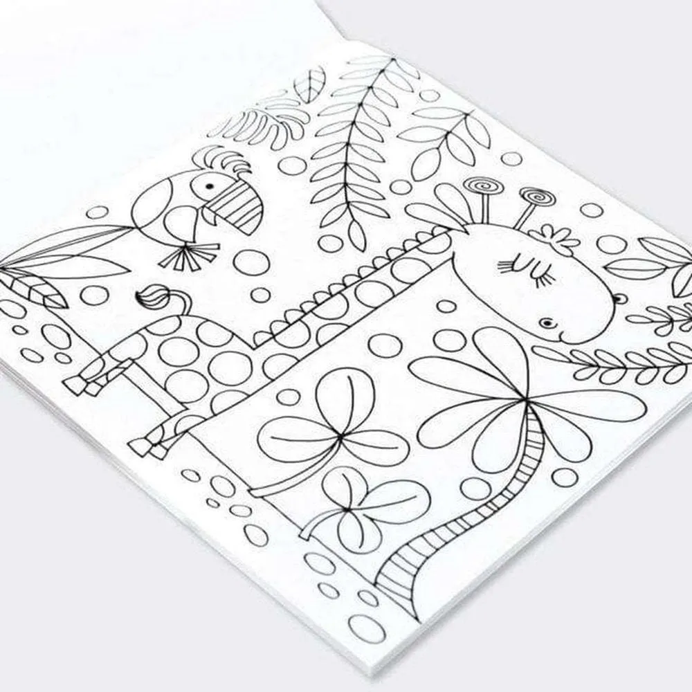 Colouring Book - Tropical Adventure