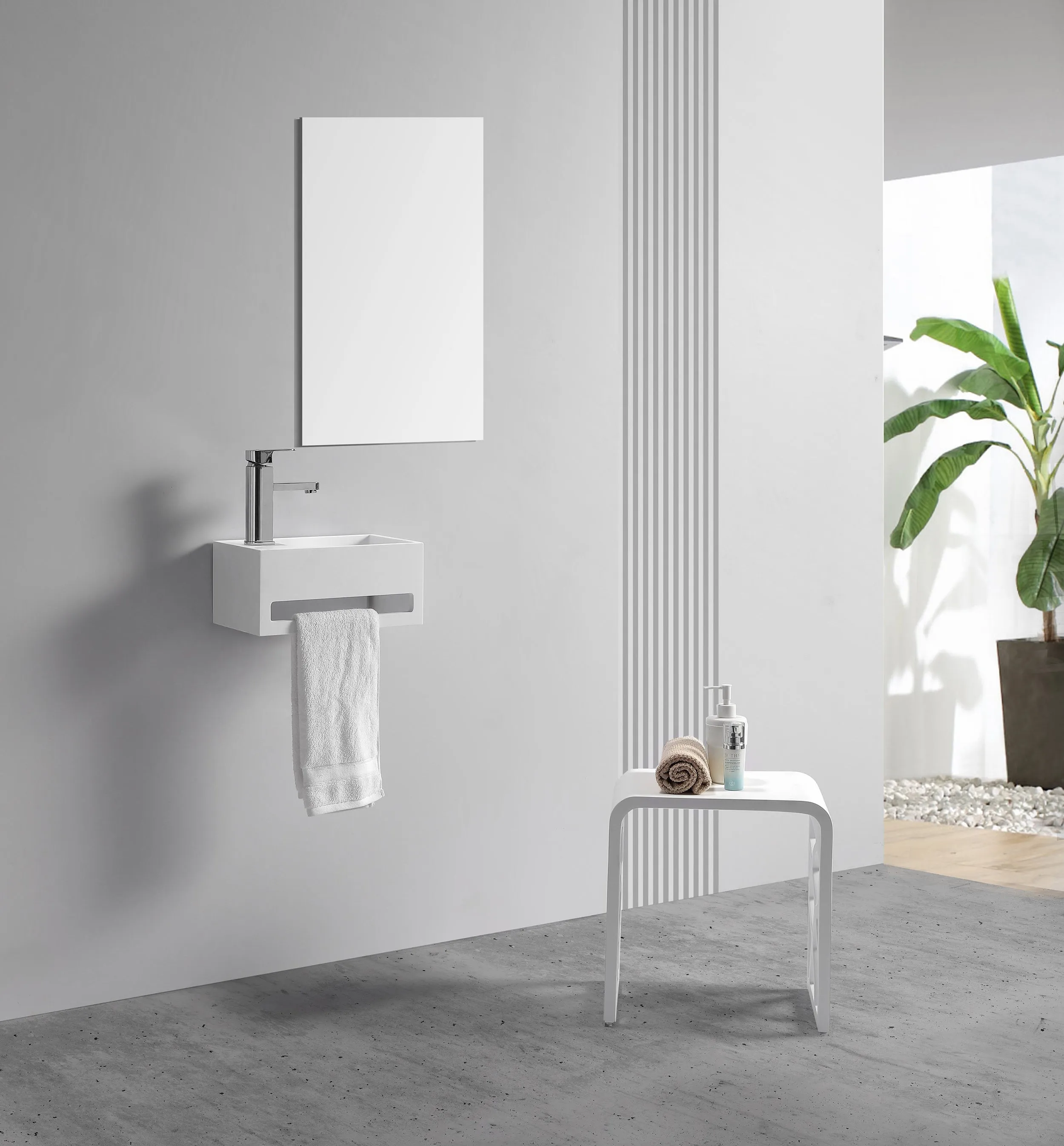 Compact Ensuite Basin - 355mm - B1105-A-L