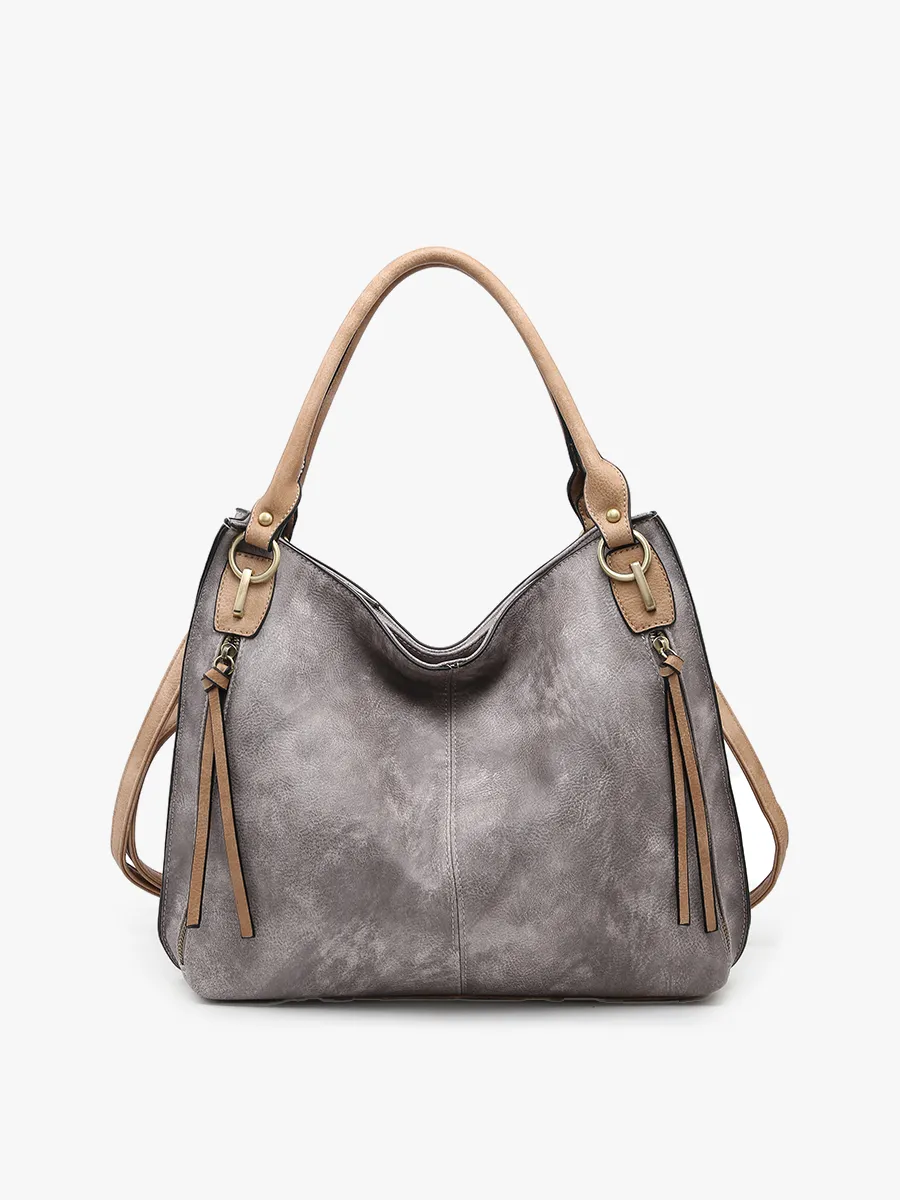 Connar Distressed Front Pocket Tote