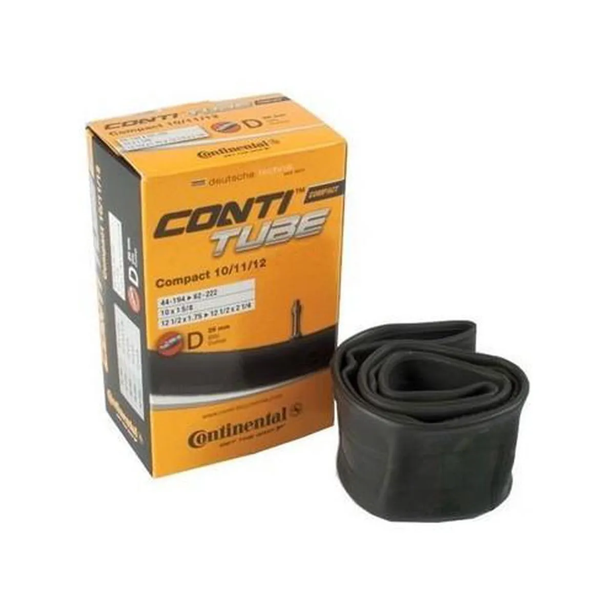 Continental Compact 10" / 11" / 12" Inner Tube - Dunlop Valve