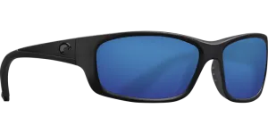 Costa Del Mar Jose Blackout Frame Polarised Sunglasses - Blue Mirror Lense 400G