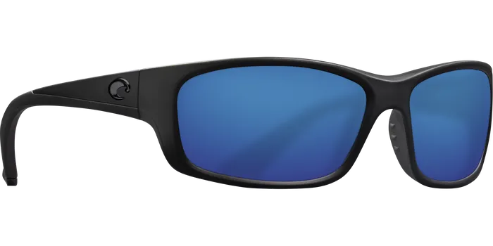 Costa Del Mar Jose Blackout Frame Polarised Sunglasses - Blue Mirror Lense 400G