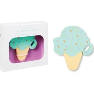 C.R. Gibson Silicone Baby Teether- Ice Cream