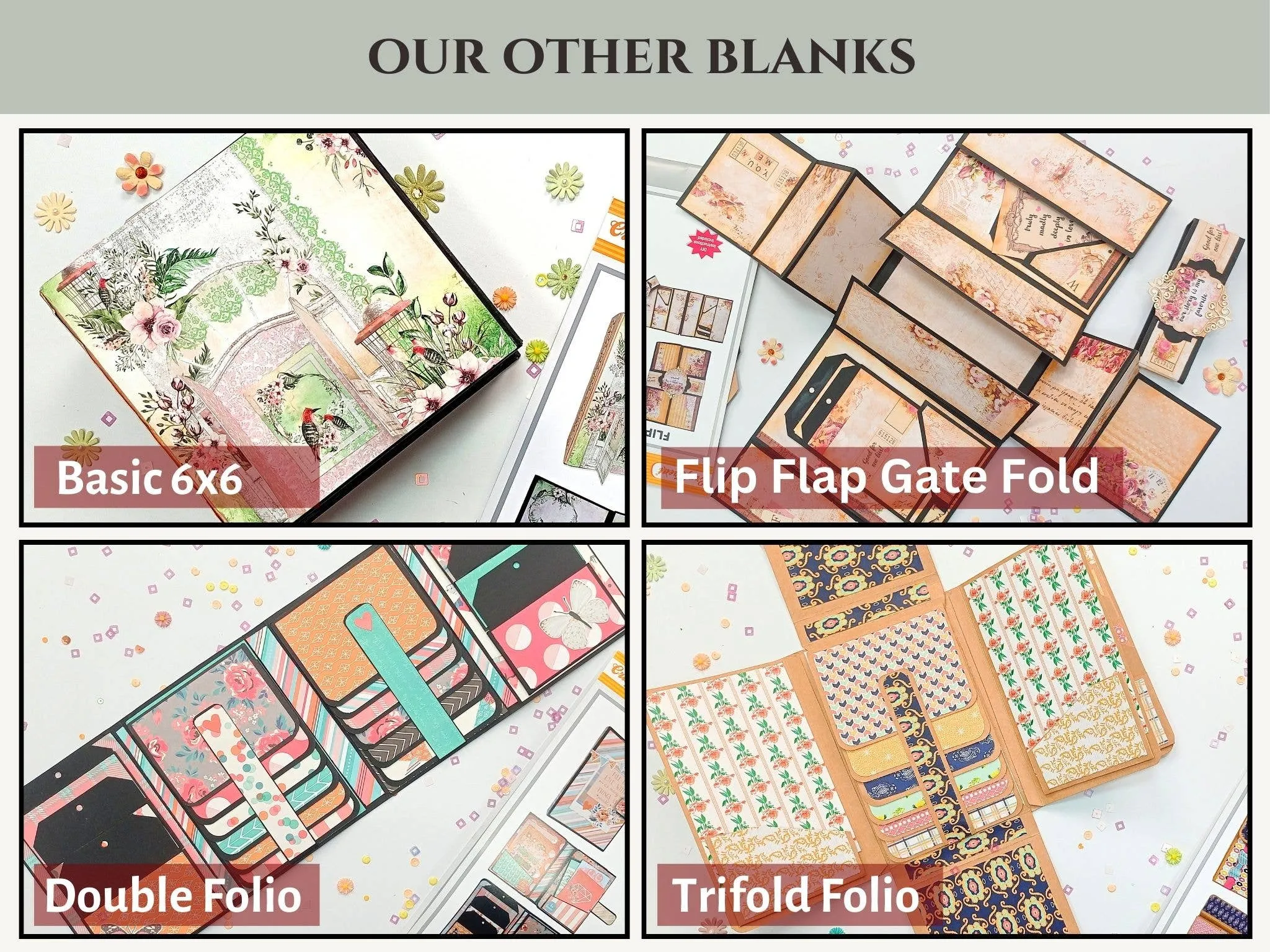 CrafTreat Kraft Expanding Folio