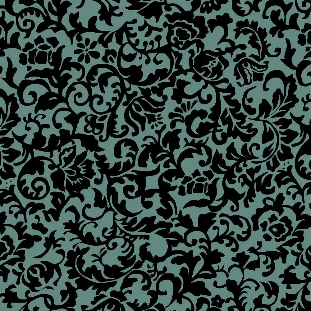 Damask Pattern Adhesive Vinyl Sheet-2