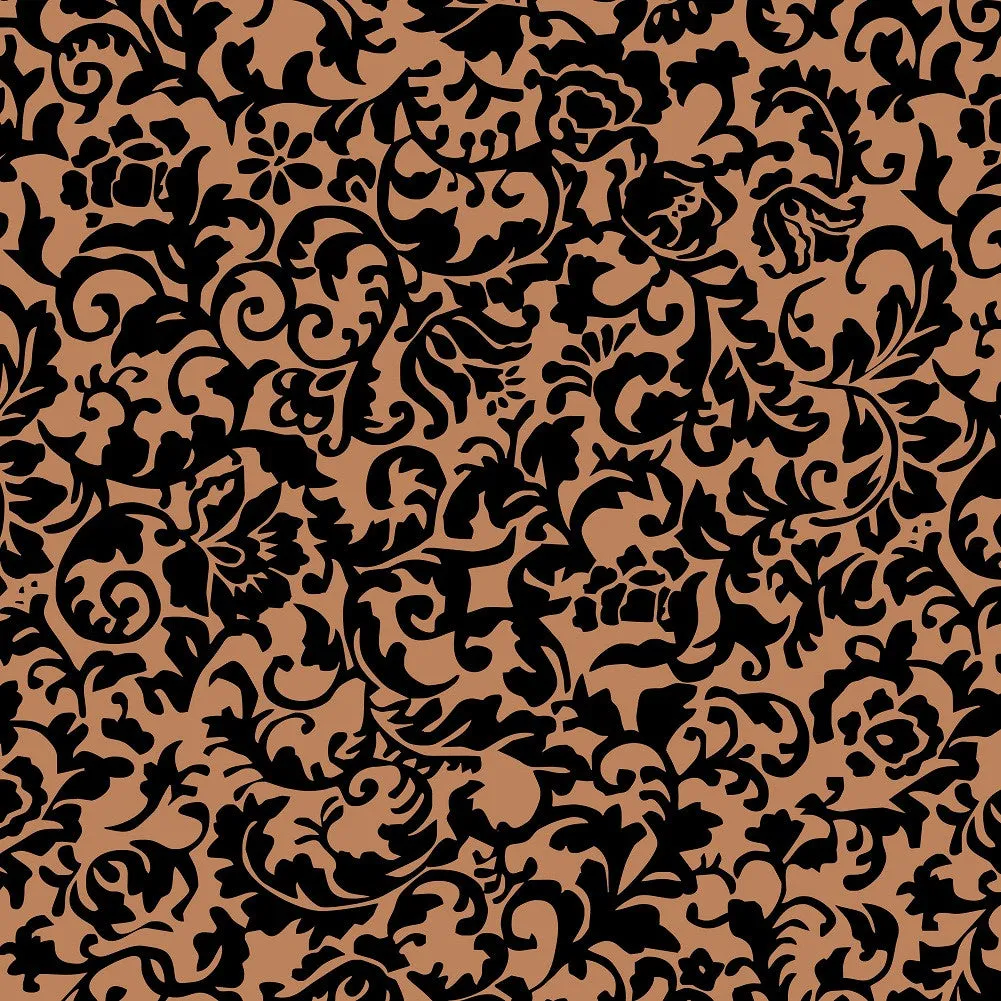 Damask Pattern Adhesive Vinyl Sheet-2