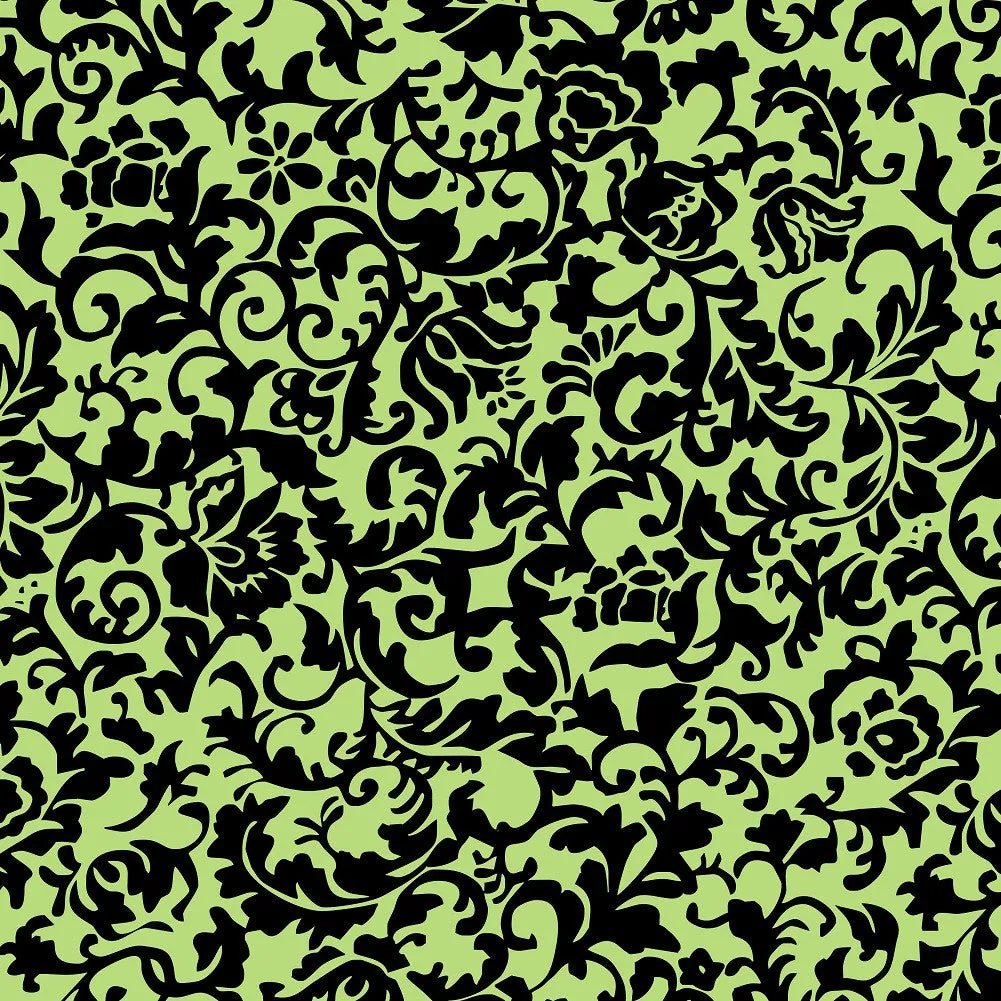 Damask Pattern Adhesive Vinyl Sheet-2