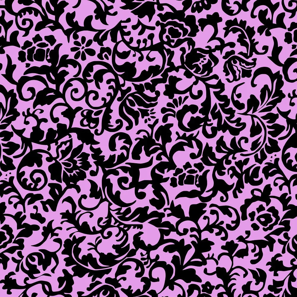 Damask Pattern Adhesive Vinyl Sheet-2