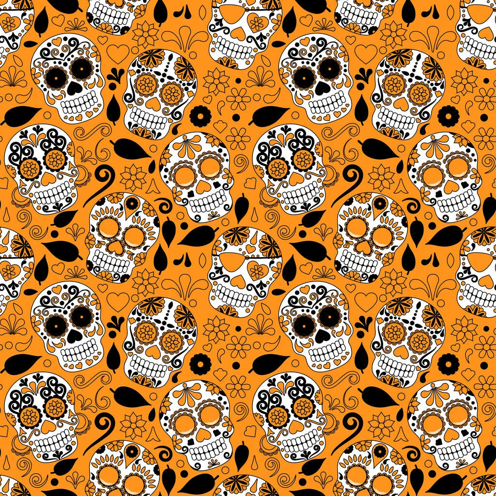 Dead Skulls Adhesive Vinyl Sheet