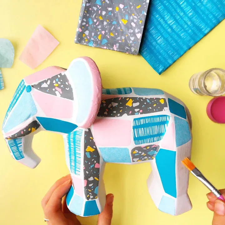 Decoupage Animals- Elephant