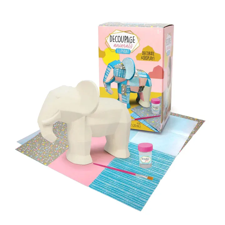 Decoupage Animals- Elephant