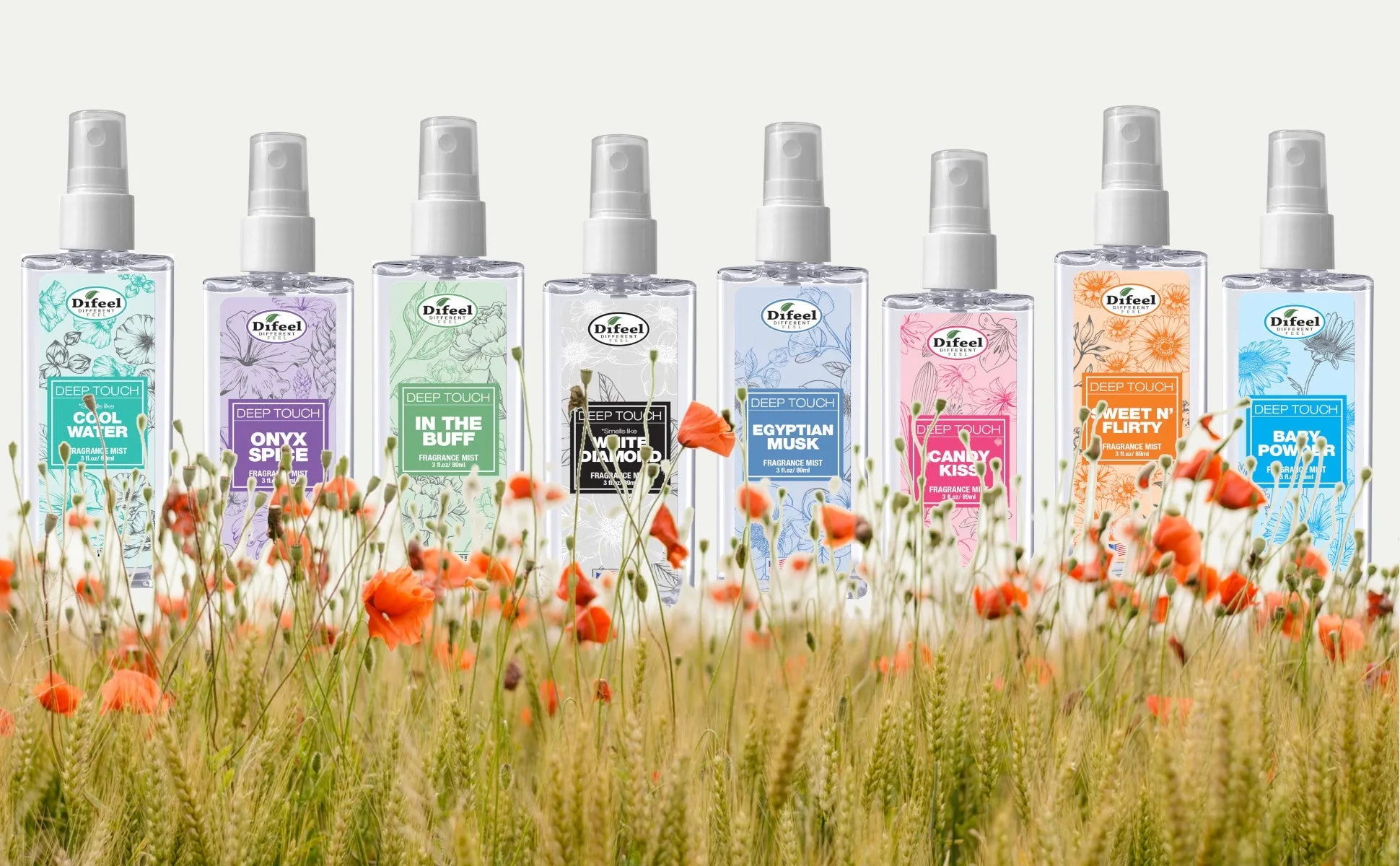 Deep Touch Body Mist Spray - (Smells Like) White Diamond 3 Ounces