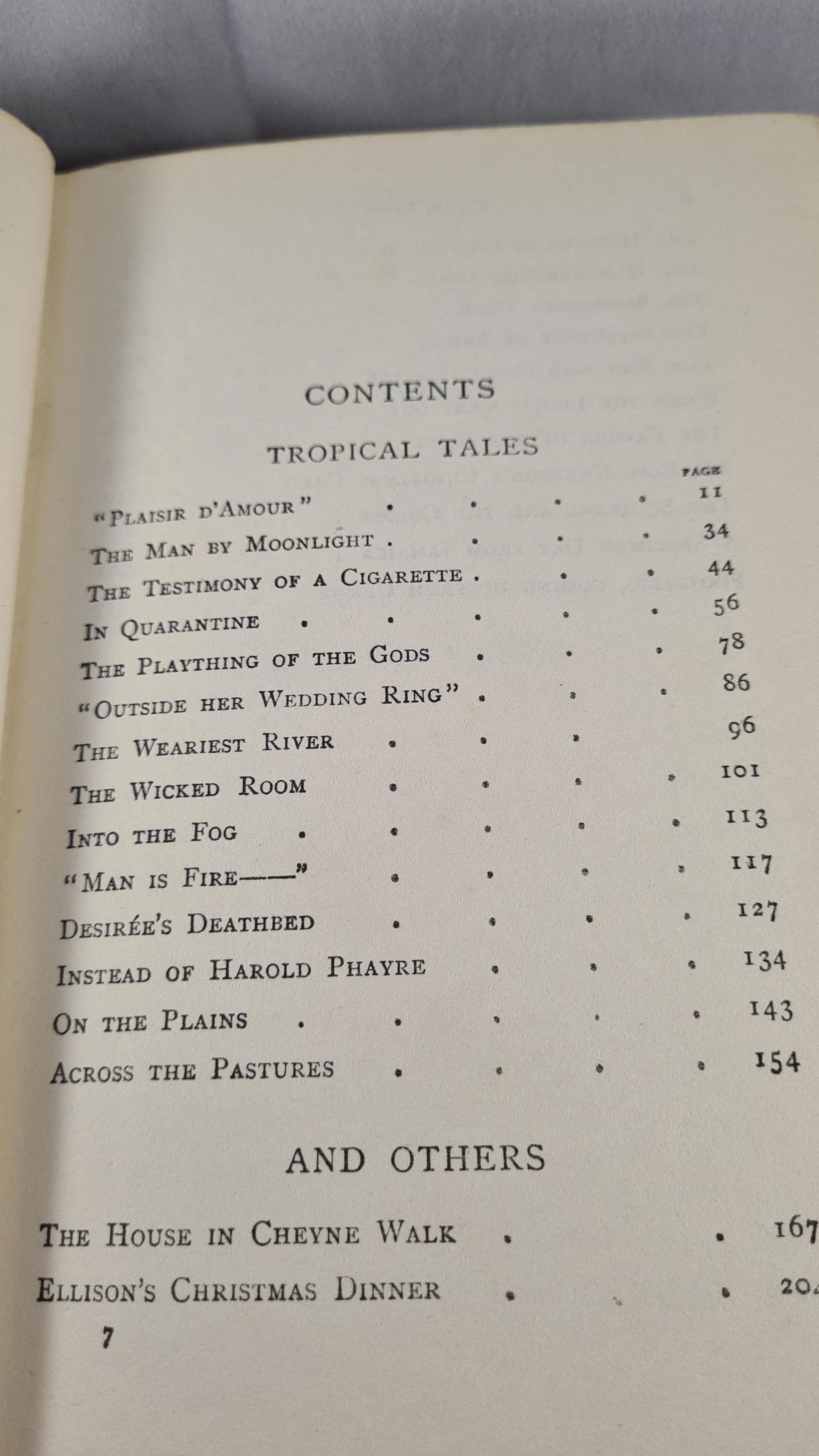 Dolf Wyllarde - Tropical Tales & others, Stanley Paul, no date